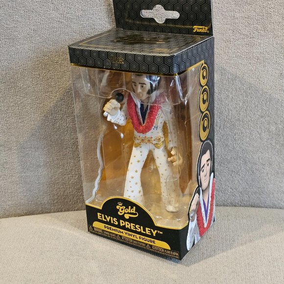 Funko Gold Premium Elvis Presley - Aloha From Hawaii Vinyl Figure - Picture 2 of 7